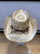 Load image into Gallery viewer, Headwoven Straw Cowboy Hat
