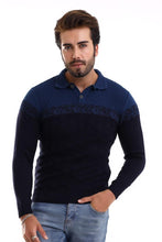 Load image into Gallery viewer, Navy/Blue Sweater
