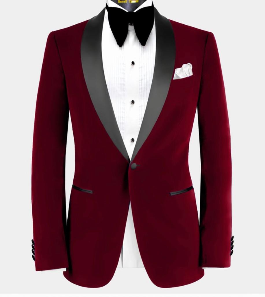 Slim Fit Velvet Blazer Gabbiano Los Angeles