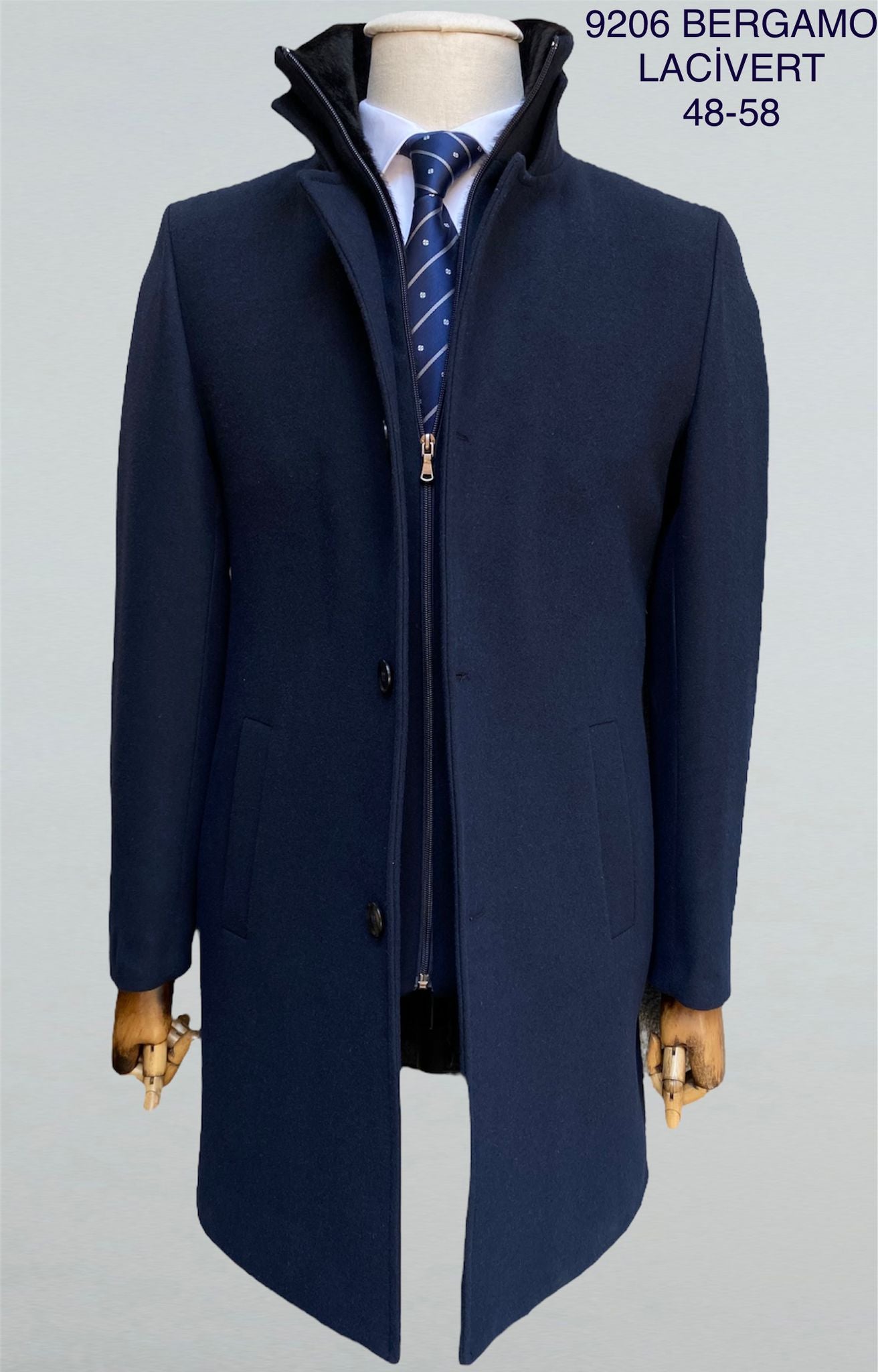 Men s Trench Coat with vest Gabbiano Los Angeles