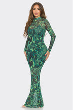 Load image into Gallery viewer, Yesenia Mesh Maxi Dress
