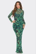 Load image into Gallery viewer, Yesenia Mesh Maxi Dress
