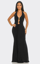 Load image into Gallery viewer, Mermaid Dress - Gold Accent
