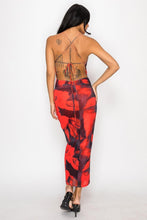 Load image into Gallery viewer, Midnight Rose Maxi Dress
