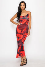 Load image into Gallery viewer, Midnight Rose Maxi Dress
