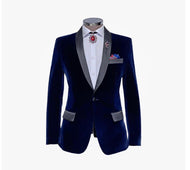 Tailored Velvet Blazer