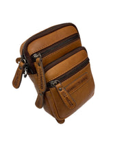 Load image into Gallery viewer, Genuine Leather Shoulder Bag Hill Burry - VB10013 - 3192 - Crossbody - Vintage Leather Brown

