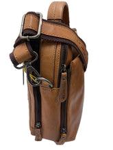 Load image into Gallery viewer, Genuine Leather Shoulder Bag Hill Burry - VB10020-2707- Crossbody Bag - Vintage Leather Brown
