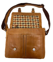Load image into Gallery viewer, Genuine Leather Shoulder Bag Hill Burry - VB10019-3382 - Vintage Leather Brown
