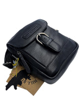 Load image into Gallery viewer, Genuine Leather Shoulder Bag Hill Burry - VB10010- HT-05 - Crossbody Bag-Vintage Leather Black
