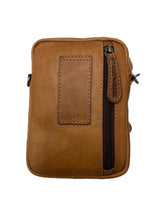 Load image into Gallery viewer, Genuine Leather Shoulder Bag Hill Burry - VB10013 - 3192 - Crossbody - Vintage Leather Brown
