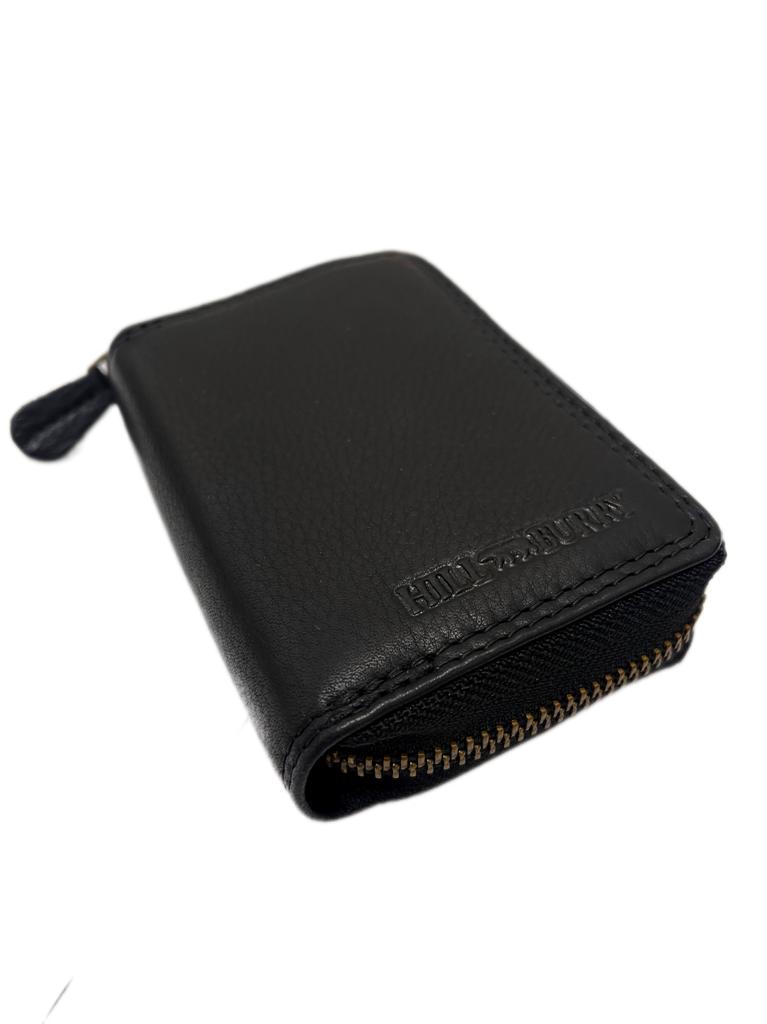 Genuine Leather Wallet Zipper - VL777016-CC5015MZ - Vintage Leather Back