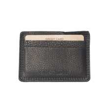 Load image into Gallery viewer, Hill Burry Genuine Leather Mini Card Holder - V88892-AK116 - Vintage Leather Black
