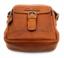 Load image into Gallery viewer, Genuine Leather Shoulder Bag Hill Burry -VB10010- HT-05- Crossbody Bag - Vintage Leather Brown
