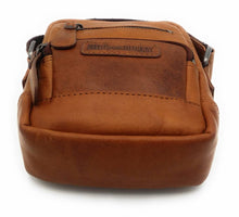 Load image into Gallery viewer, Genuine Leather Shoulder Bag Hill Burry -VB100133-3192- crossbody - vintage leather brown
