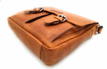 Load image into Gallery viewer, Genuine Leather Shoulder Bag Hill Burry - VB10024-3076- Crossbody Bag - Vintage Leather Brown

